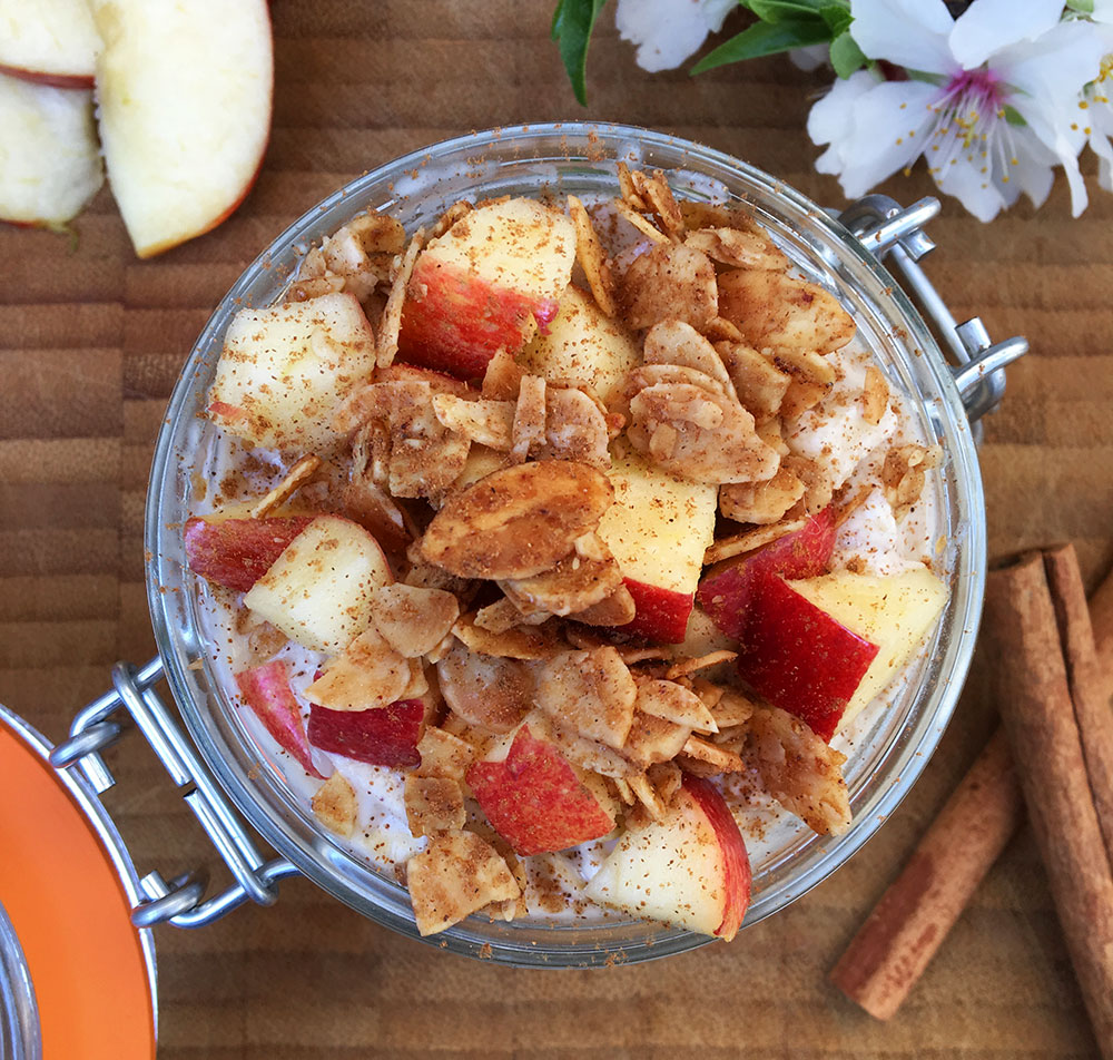 Over-natten-grøt-eple