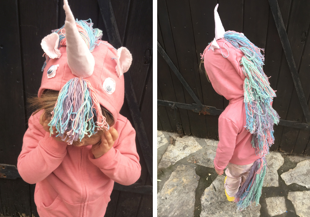 Karnevalkostyme Enhjørning D.I.Y.
