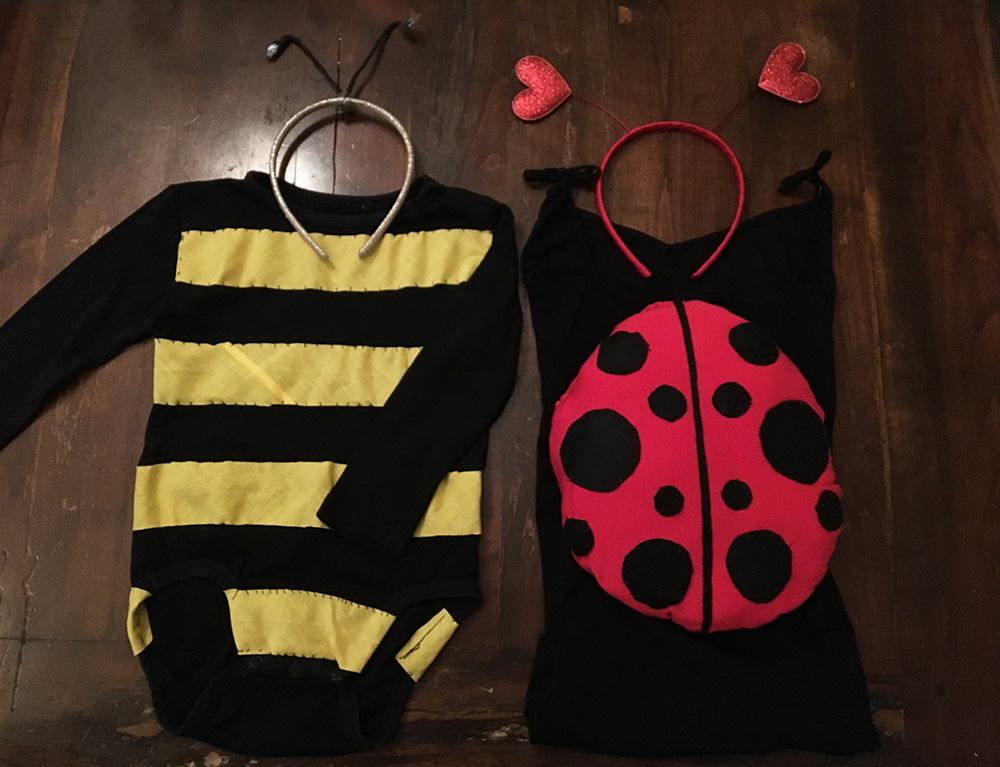 Karneval marihøna og bien