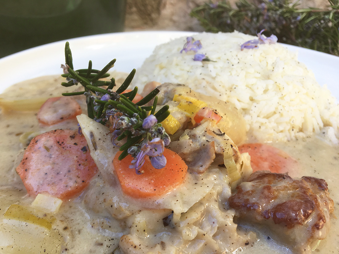 Klassisk fransk kalvegryte