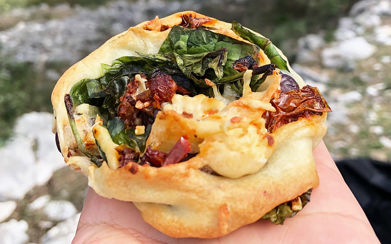 Snurrer med en smak fra middelhavet