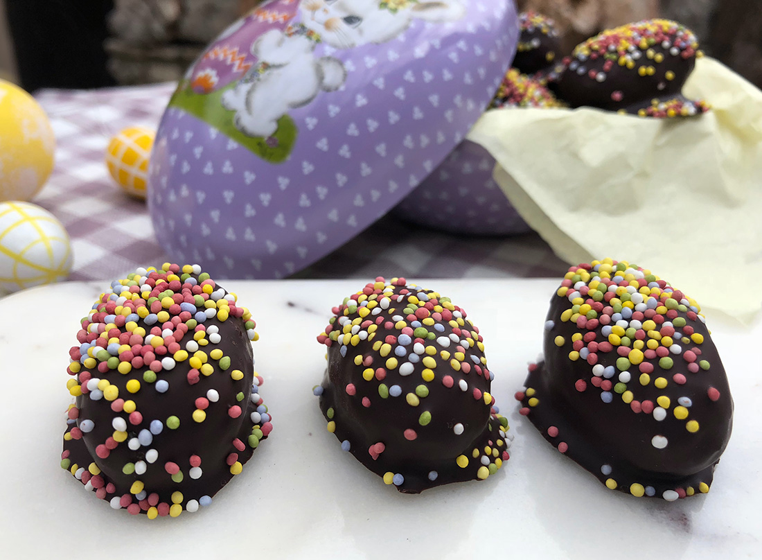 Hjemmelagde kolibriegg til påske - uten sukker!