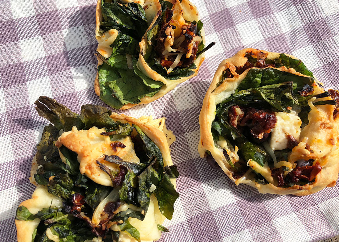 Snurrer med en smak fra middelhavet