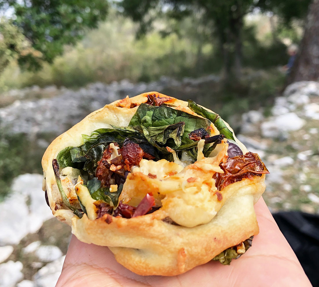 Snurrer med en smak fra middelhavet