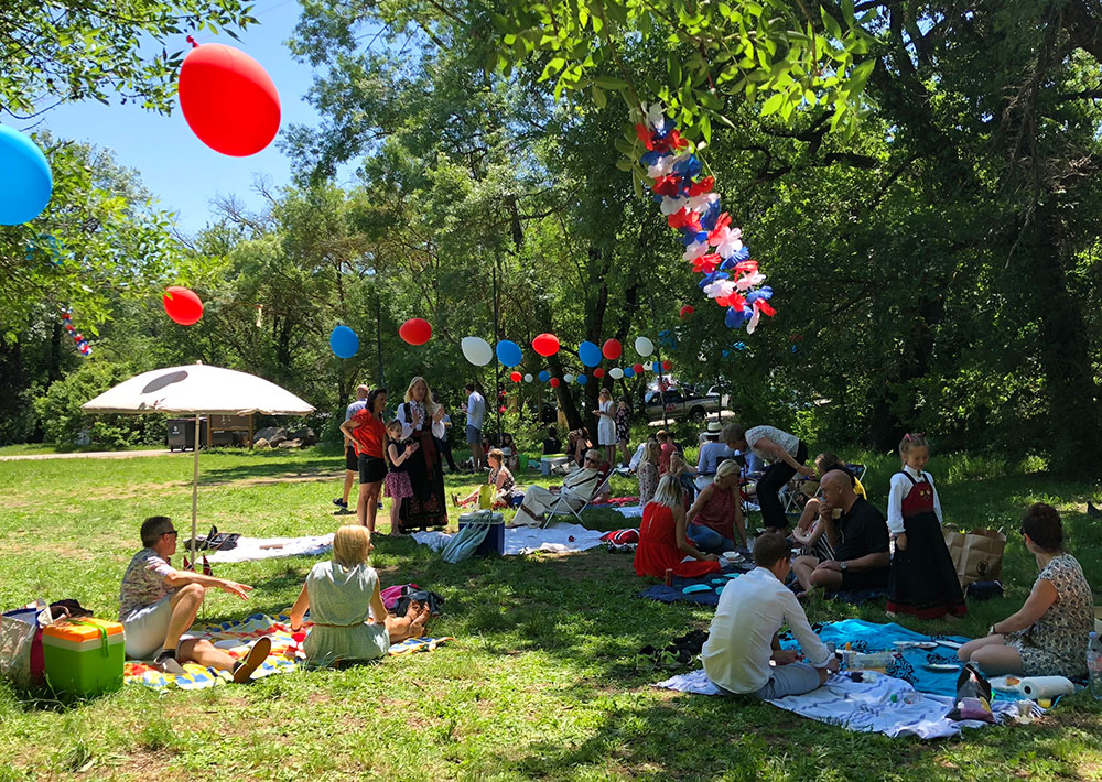 Norsk i Frankrike - 17 mai