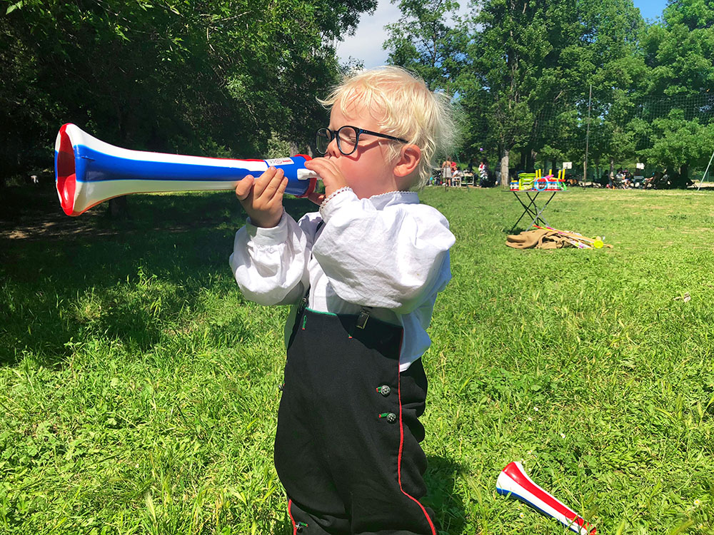 Norsk i Frankrike - 17 mai