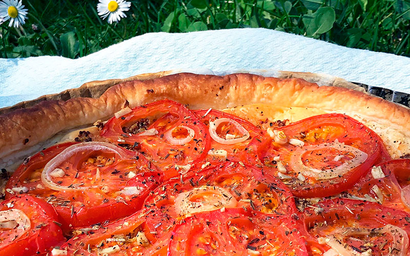 Tarte aux tomates