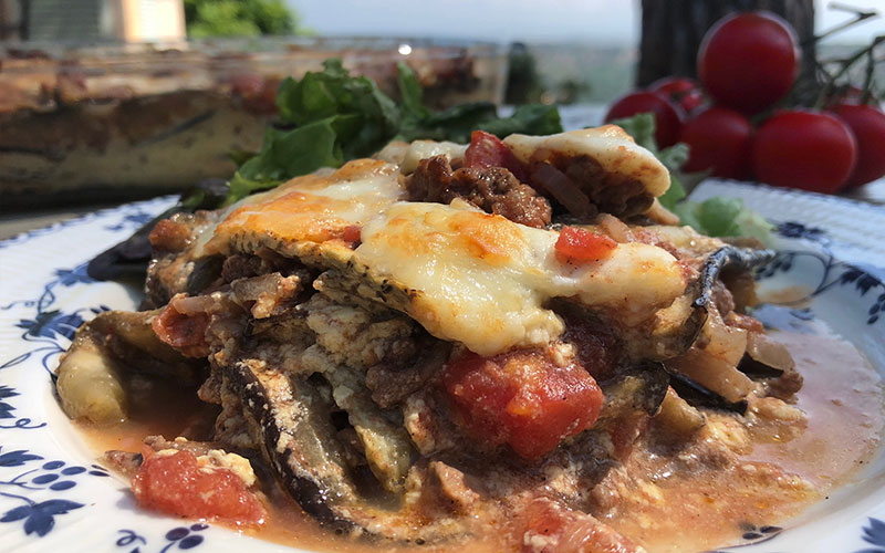 Lettere gresk moussaka