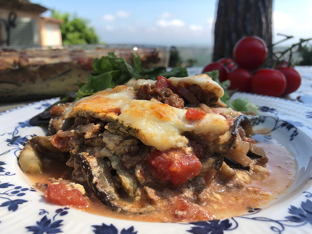 Lettere gresk moussaka