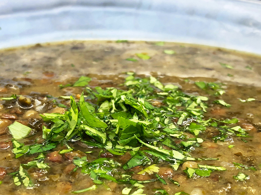 Linsesuppe fra middelhavet