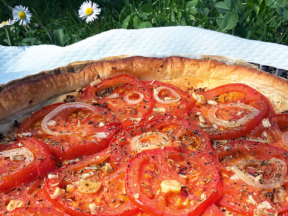 Tarte aux tomates