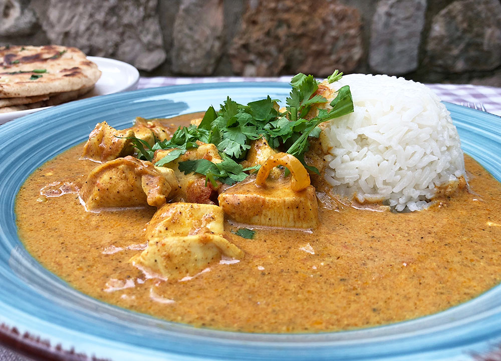 Hjemmelaget chicken tikka masala