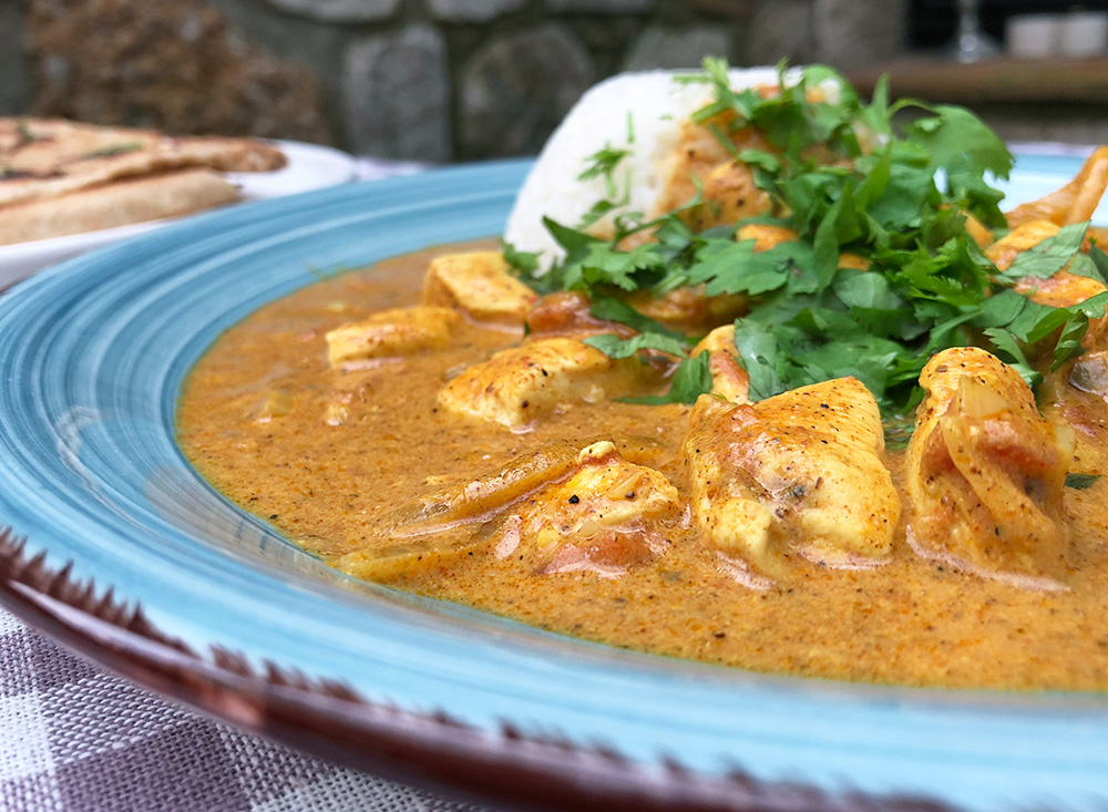 Hjemmelaget chicken tikka masala