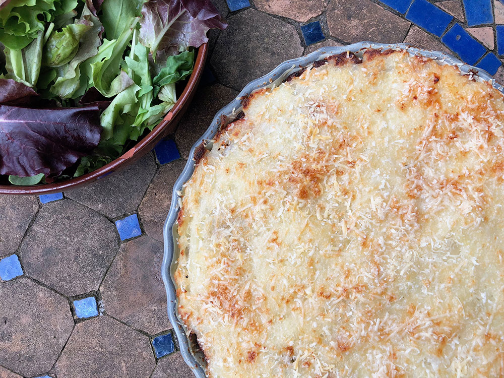 Parmentier med lammekjøtt - restemat deluxe