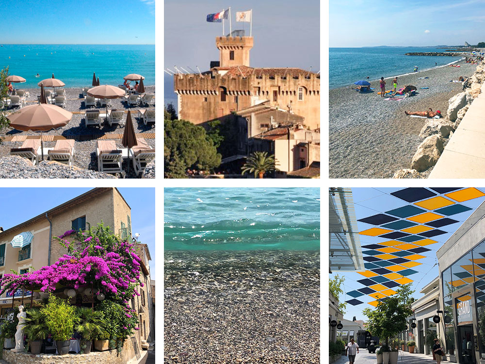 Cagnes sur mer - den franske riviera