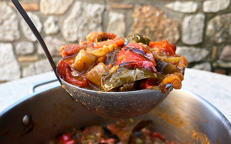 Rik og respektabel ratatouille