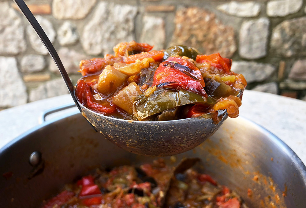 Rik og respektabel ratatouille