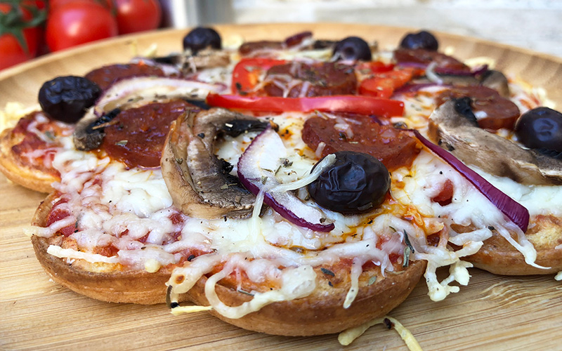 Pizzavaffel - Barnas favoritt!