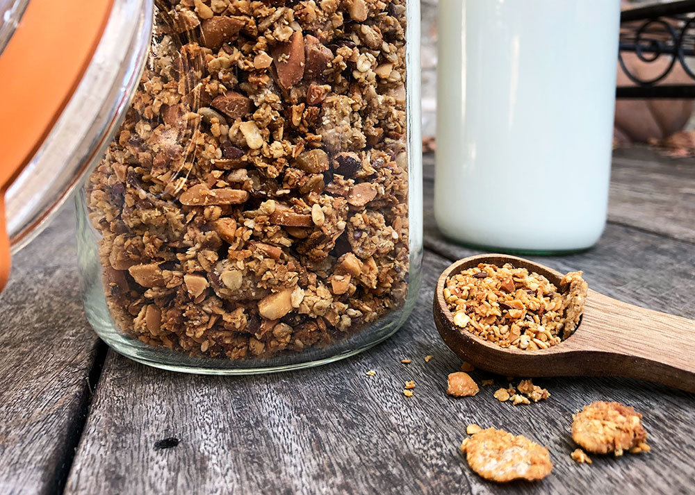 Granola med nøtter