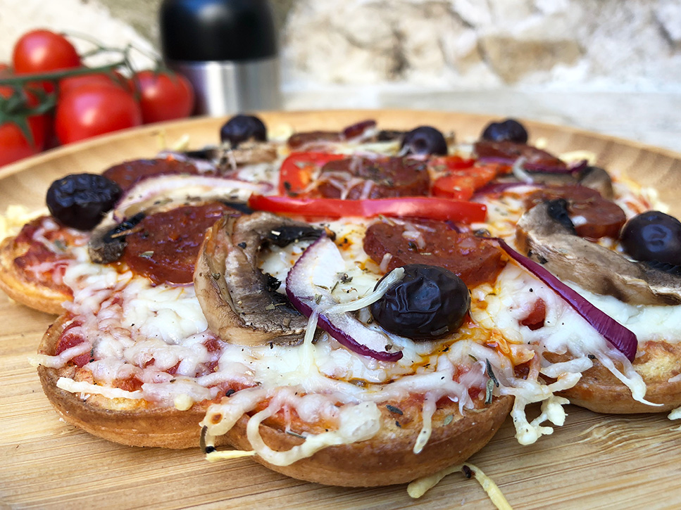 Pizzavaffel - Barnas favoritt!