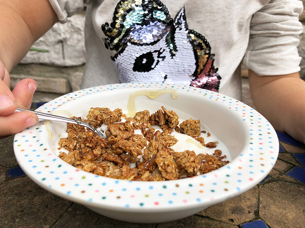 Barnslig god granola