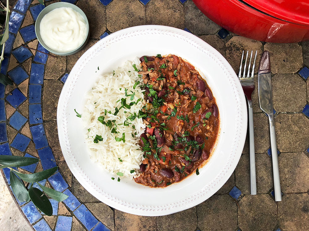 Chili con carne - slow cook