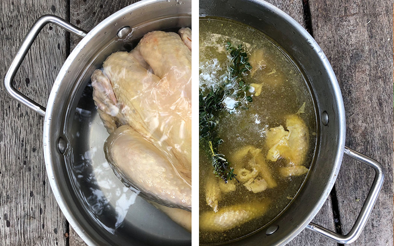 Jeg har en høne å plukke med deg - kraftkoking