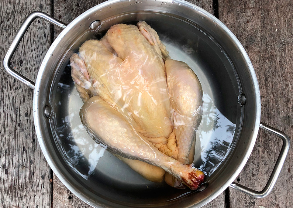 Jeg har en høne å plukke med deg - kraftkoking