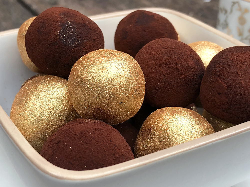 (U)farlig gode sjokoladekuler med kaffe