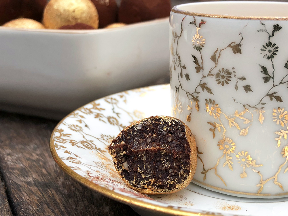 (U)farlig gode sjokoladekuler med kaffe