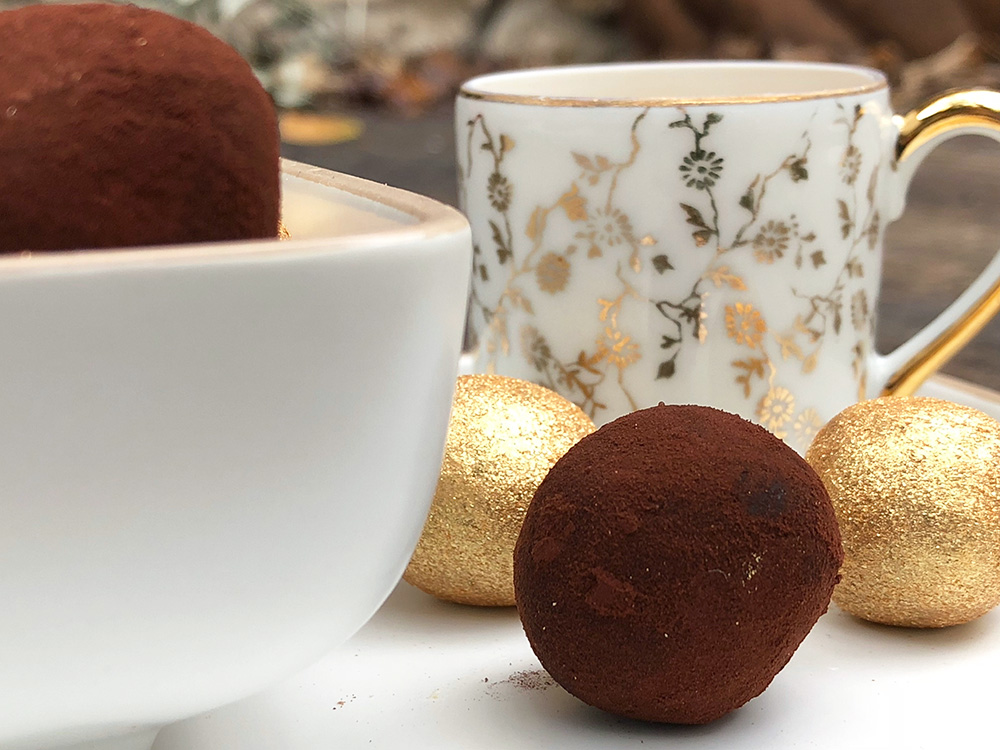 (U)farlig gode sjokoladekuler med kaffe