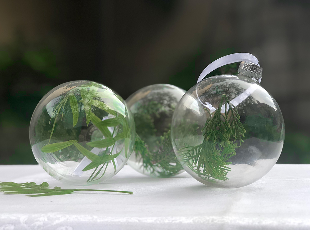 Bordet er dekket - dekorasjon til jul