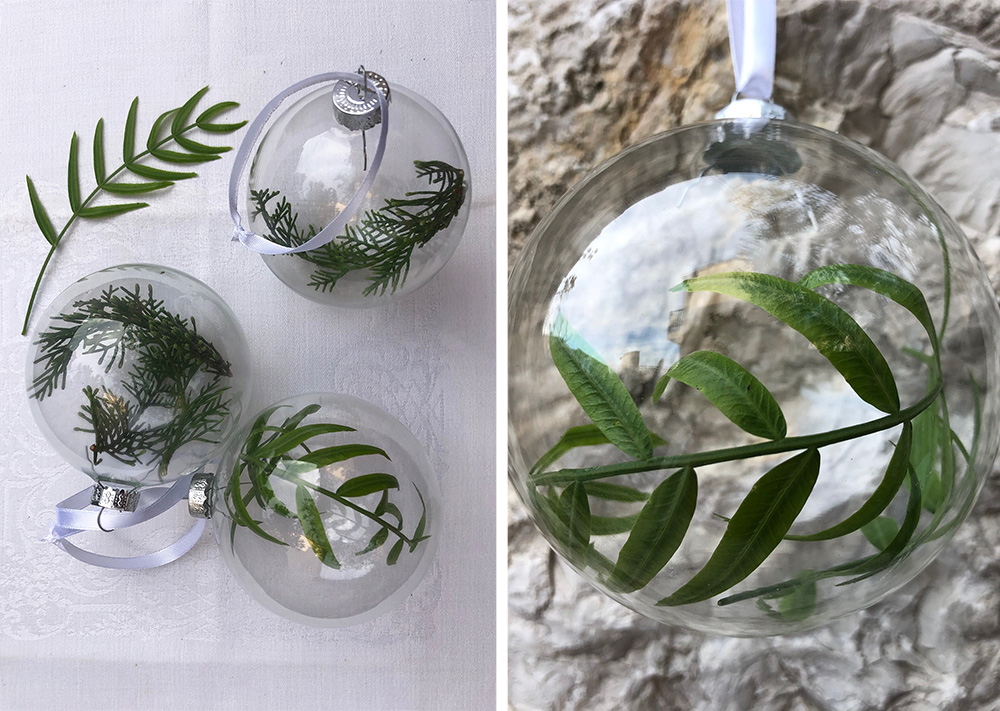 Bordet er dekket - dekorasjon til jul