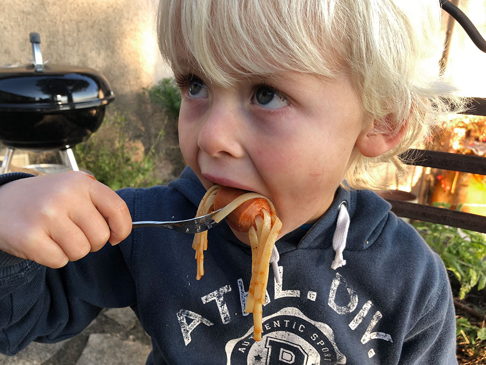 Barnslig god ketchup