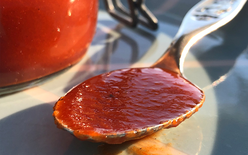 Barnslig god ketchup