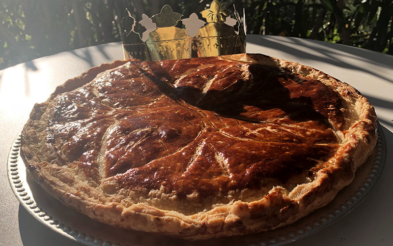 Galette des rois - fransk marsipanpai