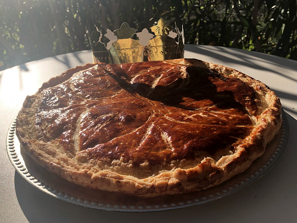 Galette des rois - fransk marsipanpai