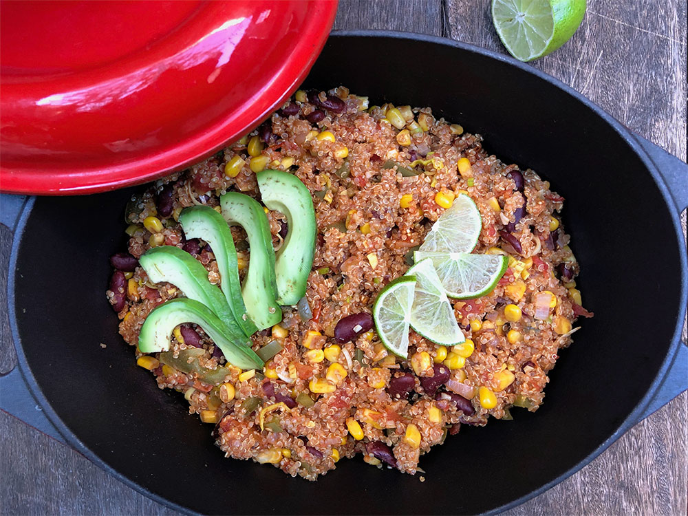 Meksikansk og mettende quinoa