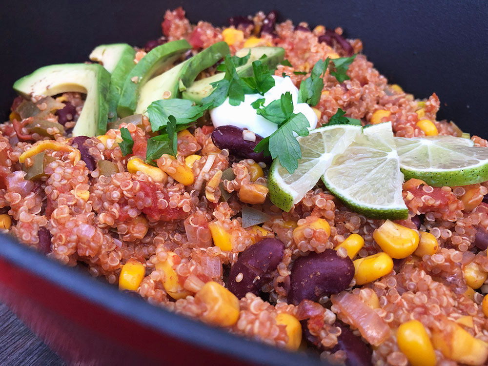 Meksikansk og mettende quinoa