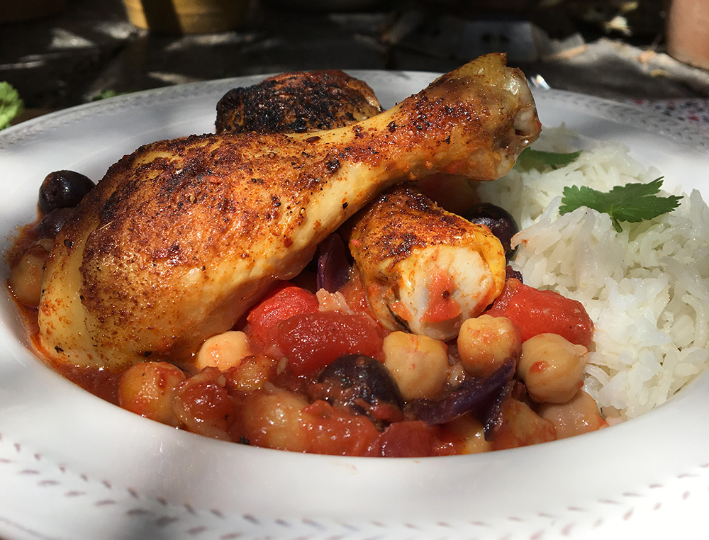 Spansk og smaksrik kyllingform
