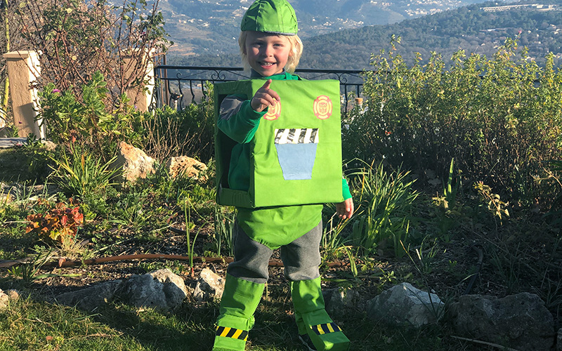 Transformers kostyme - det er karneval!