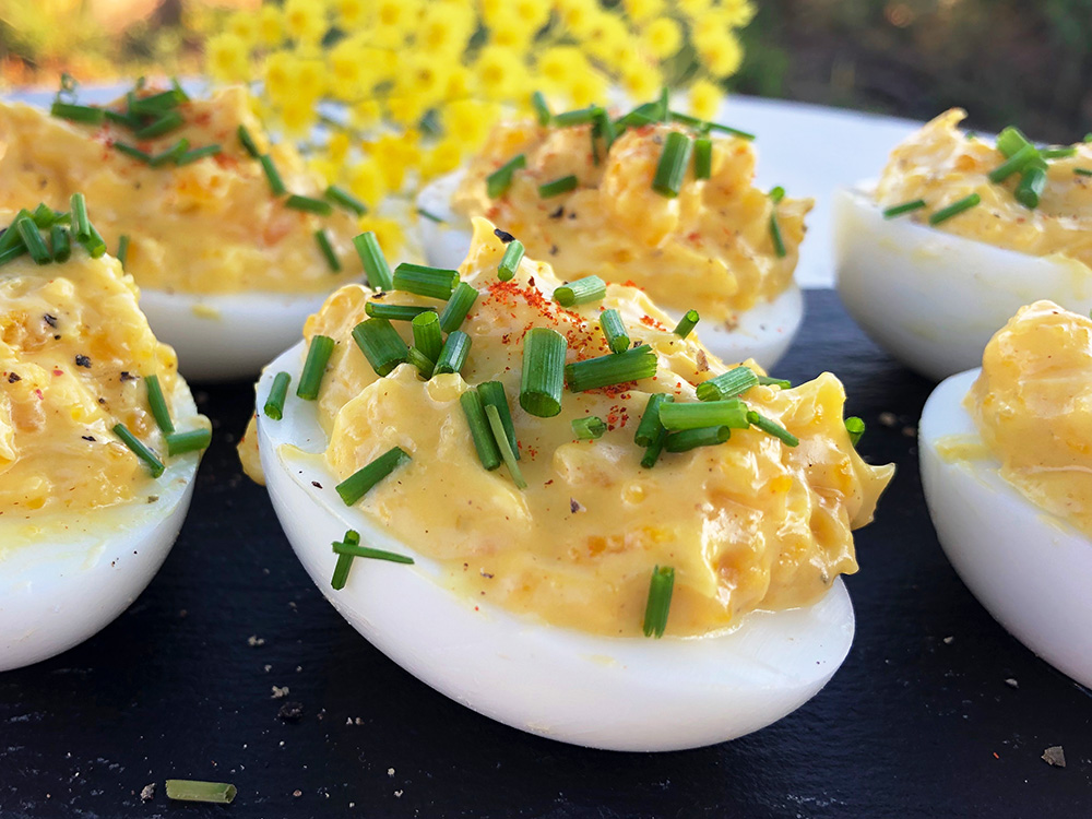 Oeuf Mimosa - Djevelegg