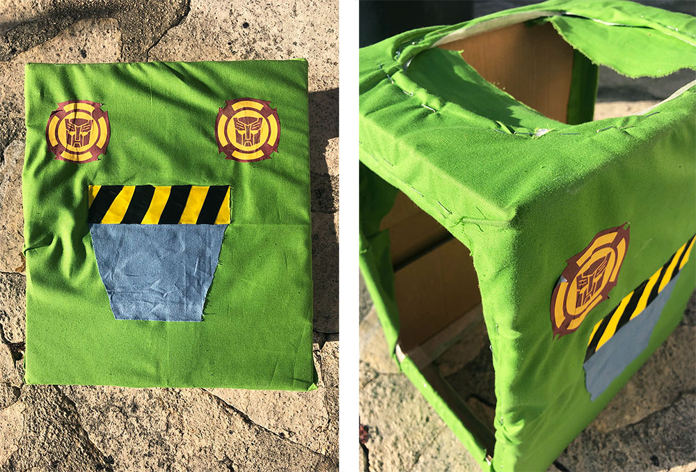 Transformers kostyme - det er karneval!