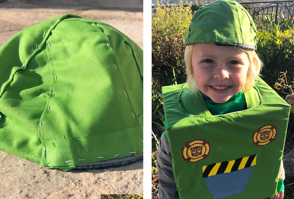 Transformers kostyme - det er karneval!