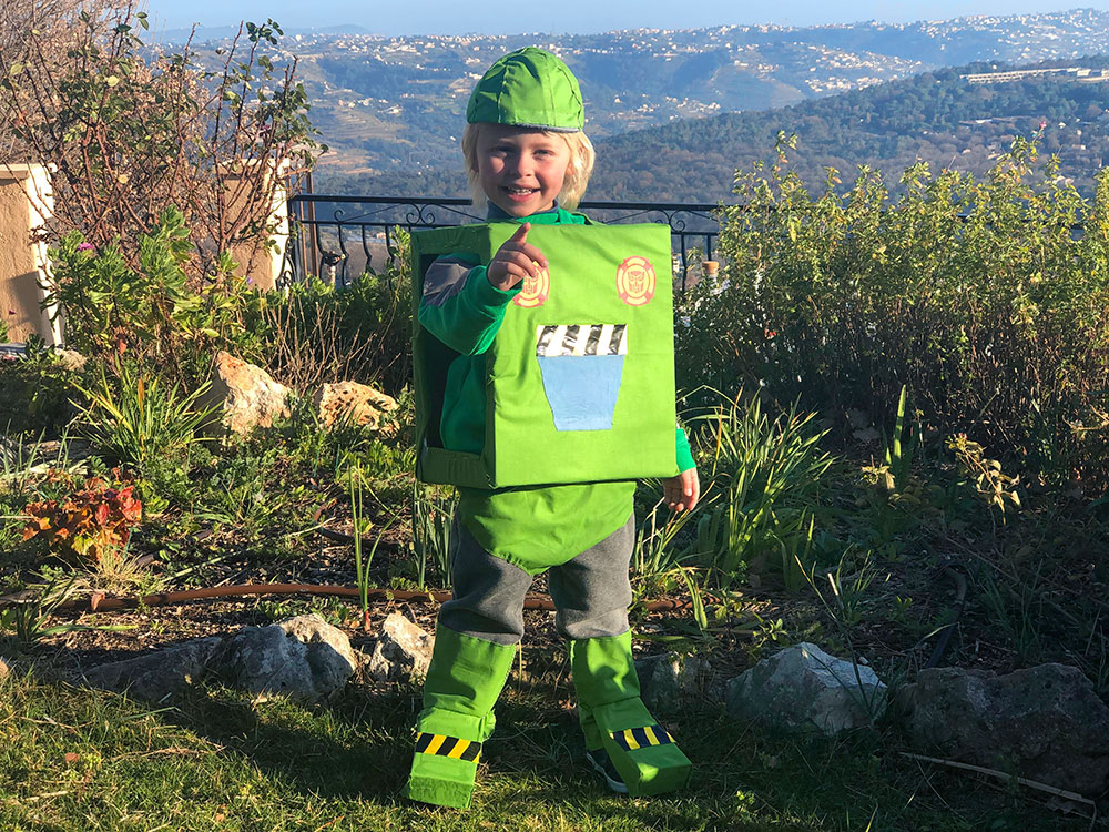 Transformers kostyme - det er karneval!