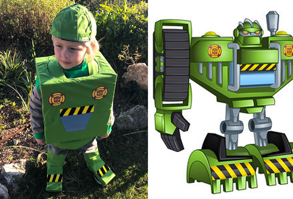 Transformers kostyme - det er karneval!