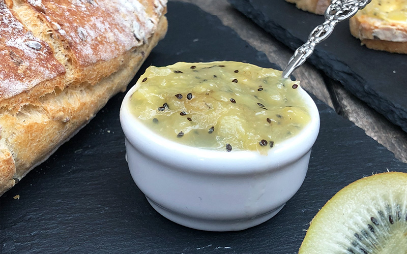 Kiwisyltetøy med banan