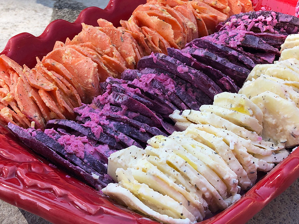 Grateng med rotgrønnsaker