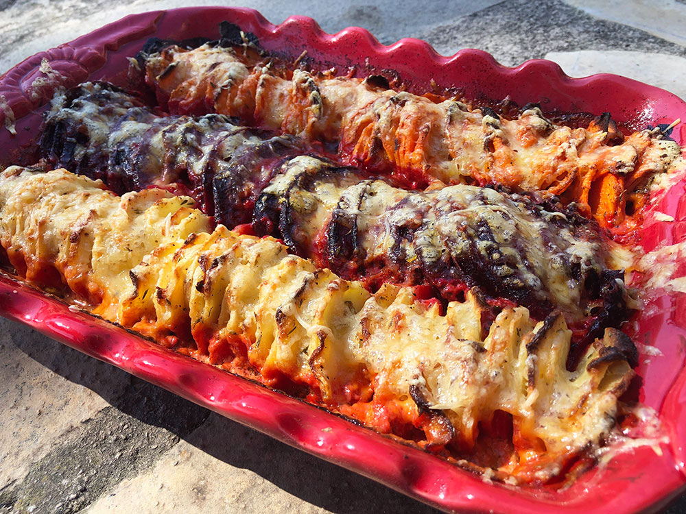 Grateng med rotgrønnsaker