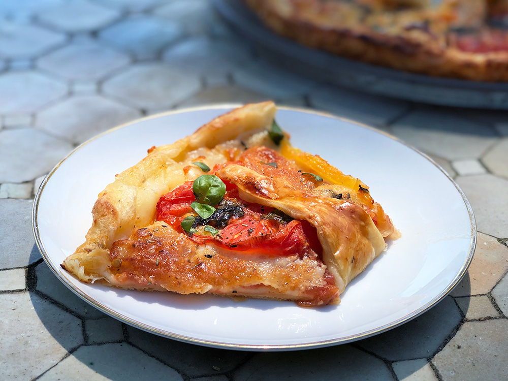 Solskinnspai à la Caprese